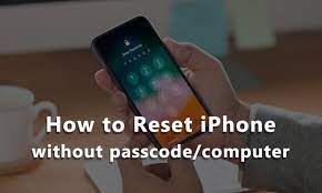 Drag the slider to turn off your iphone. How To Reset Iphone Without Passcode And Computer Ios 14 Supported