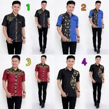 Baju kerja batik kombinasi polos pria. Harga Batik Kombinasi Terbaik Batik Pakaian Pria Juni 2021 Shopee Indonesia
