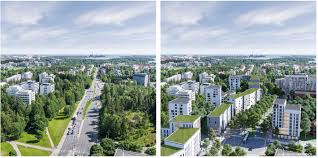 Näshöjden) is a quarter of the munkkiniemi neighbourhood in helsinki. Vihdintielle Ja Huopalahdentielle Syntyy Ilmastoviisas Bulevardikaupunki Suunnitellaan Yhdessa Kerrokantasi