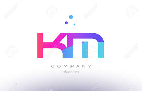 Km logo monogram with pillar shape designs template . Km K M Creative Pink Purple Blue Modern Dots Creative Alphabet Gradient Company Letter Logo Design Vector Icon Template Royalty Free Cliparts Vectors And Stock Illustration Image 75001101