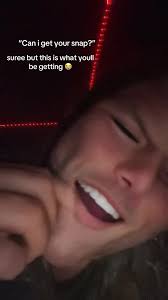 Can I Get Your Snap Sure But Be Prepared