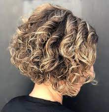 The stacked bob haircut initially gained popularity way back in the 60s. Curly Stacked Bob Haircut Novocom Top
