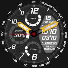 Tactical Analog And Digital Watchface Comes With Themeable Experience Completed With Battery Watch Steps And Hrm In 2020 Digital Watch Face Watch Faces Huawei Watch