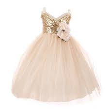 Kiki Kids Usa Little Girls Champagne Sequin Trim Layered Tulle Flower Girl Dress Walmart Com Flower Girl Dresses Tulle Flower Girl Dresses Girls Tulle Dress