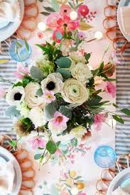 Pink And Blue Spring Table Setting For Easter Modern Glam Easter Table Settings Easter Table Centerpieces Easter Table Decorations