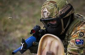 Personnel From No 2 Security Forces Squadron Usaf And The Japanese Self Defence Force Cross Train In Security Tactics For Exercise Cope North 2018 Anders Raaf