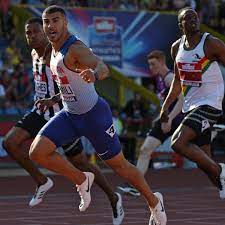 Official website of adam gemili. Adam Gemili Takes Aim At Doubters After Record Breaking 200m Win Athletics The Guardian