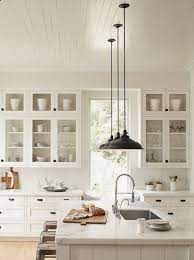 Check spelling or type a new query. White Cabinets Marble Counters Black Lighting Fixtures Glass Doors Black Hardware Timeless Kitchen Home Kitchens Modern Farmhouse Kitchens