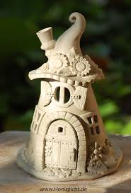 elfenhaus aus ton ungebrannt clay fairy house clay fairies elf house