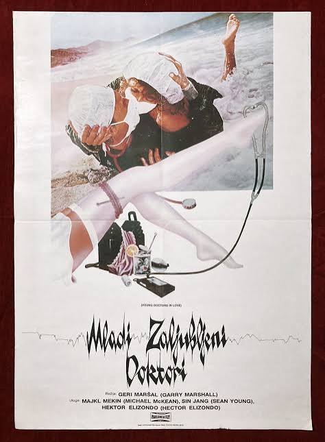 Young Doctors in Love Movie Poster Vintage Original 1982