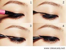 Liquid Liner Also A Good Technique For Monolids And Hooded Eyes Kanatli Goz Makyaji Eyeliner Makyaj