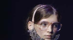 Gucci Crystal Beard During The Gucci SS18 Show at Milan Fashion Week