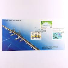 Memancing ikan bawah jambatan pulau pinang kuying conqueror beat it. First Day Cover The Penang Bridge Shopee Malaysia