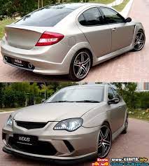 Batman or sa ibang bansa yaris sedan. Proton Gen 2 Custom Bodykit Unique Modification