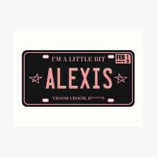 Ew, david! did you know from the beginning that you wanted to do that? A Little Bit Alexis Lyrics Art Print By Ekagj98 Redbubble