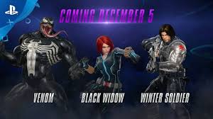 Bound and gagged, black widow is used as a test subject to see what a strange alien creature, dubbed the venom symbiote, will do to a perfect human being. Marvel Vs Capcom Infinite Bolstered With Winter Soldier Black Widow And Venom On December 5 Playstation Blog