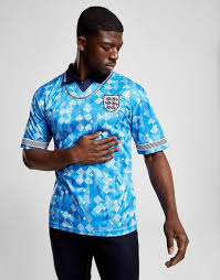 Score draw england 1990 world cup finals retro jersey shirt. Blue Score Draw England 90 Training World Cup Retro Shirt Jd Sports