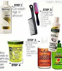 I'll massage in shea moisture strengthen and restore treatment masque and put a shower cap on for 30 minutes to let it sink in. Curly Hair Routine Images On Favim Com