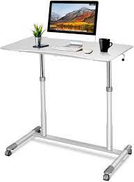 Yaheetech eckschreibtisch, schreibtisch computertisch bürotisch 162,5 x 130 x 96,5 cm schwarz. Costway Schreibtisch Computertisch Schreibtisch Mit Rollen Rollentisch Laptoptisch Mit 2 Bremsen Hohe Von 68 5 107cm Verstellbar Online Kaufen Otto