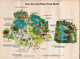 1977 Walt Disney World Map Photo Disney World Map Disney World Theme Park Map