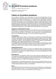 Botulismus, rind, klinische symptome, behandlung. Clostridium Botulinum Kantonales Labor Zurich