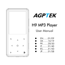 Sure, phones are great for playback, but what about something better? Agptek H9 Owner Manual Manualzz