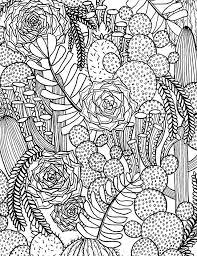 100 free coloring pages for children, cactus with eyes, aesthetic. Pin On Green Fingers