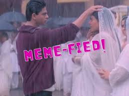 Check spelling or type a new query. Srk Blessing Kajol In A Scene From K3g Has Suddenly Triggered A Meme Fest And We Are Not Complaining