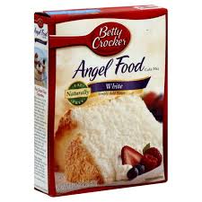 Mixing crushed pineapple with angel food cake mix. Betty Crocker Angel Food Cake Mix White Fat Free