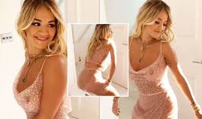 Rita Ora Instagram: Singer flashes nipples in barely-there Notting ...