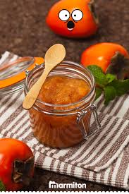 Confiture De Kaki Fruit Du Plaqueminier Recette Confiture De Kaki Recettes De Cuisine Recette Orange