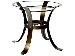 Chanal dining table base only for 60 top by the iron shoppe (1) $520. Woodard Cascade Wrought Iron Dining Table Base Wr2w4800
