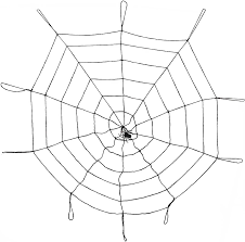 Toile d'araignée réutilisable et extensible pour décoration d'Halloween -  1,5 m - Toile d'araignée noire : Amazon.ca: Maison