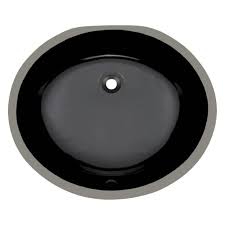 15 x 12.125 interior dimensions: Upm Black Undermount Porcelain Bathroom Sink Sink Only Bathroom Sinks Tools Home Improvement Urbytus Com