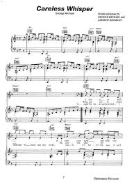 Careless whisper quartet for trumpet, f horn (2 parts), and the alto saxophone. Careless Whisper Sheet Music George Michael Sheet Music Careless Whisper Piano Sheet Music Free