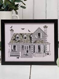 Download the free pattern to stitch it for yourself using dmc's stranded cotton embroidery thread. Counted Cross Stitch Patterns This Old House Cross Stitch Pattern