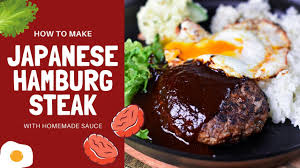 Reminds me of a salisbury steak. How To Make Japanese Hamburger Steak With Homemade Sauce Youtube