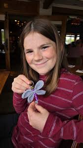 Found this gorgeous little character in Peterborough services lady's  toilets made me smile Thankyou so much Dawn ❤️❤️