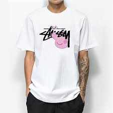 Stussy X Peppa Pig Parody T Shirt