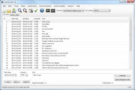 Subtitle Edit 3 5 18 3 6 0 Beta Free Download Videohelp