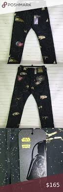 Levi S X Star Wars 501 Slim Taper Jeans Mens 32x30 Tapered Jeans Black Levi Jeans Classic Denim
