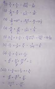 8 simplify, multiply, and divide rational expressions worksheet in pairs designate a player a and a player b each player fills out their column put answers in 10 summary table numerical fractions rational expressions simplifying multiplying dividing. Selina Concise Class 6 Math Chapter 14 Fractions Exercise 14d Solution
