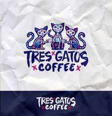 Design 75 By B I M O 83 Tres Gatos Coffee Logo Coffee Logo Brand Guide Logo Branding