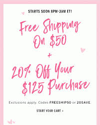 When shipping to the uk, the transit time depends on where your supplier is located in the world. Free Ship On 50 20 Off 125 Starts Soon Victoria S Secret Email Archive