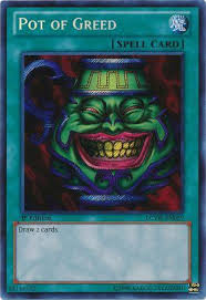 You get an emblem with whenever a creature enters the battlefield under your control, it deals damage equal to its power to any target Pot Of Greed Allows Me To Draw Two More Cards I Will Start My Turn By Playing Pot Of Greed Which Allows Me To Draw Two More Cards I Will Play The