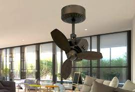 Hunter outdoor low profile ceiling fan. Mustang 18 In Oscillating Indoor Outdoor Rubbed Bronze Ceiling Fan Dan S Fan City C Ceiling Fans Fan Parts Accessories