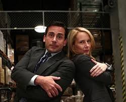 Michael Scott And Holly Flax The Office I Love These Two The Office The Office Show Holly Flax