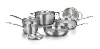 Maybe you would like to learn more about one of these? Cuisinart 10 Piece Brushed Stainless Steel Cookware Set 77 10nc Walmart Canada