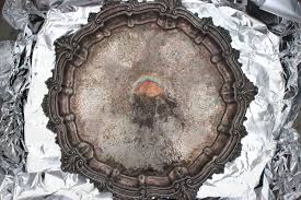 How To Refurbish Silver Plated Items In 2020 Cleaning Tarnished Silver Silver Tray Decor Silver Plated Trays