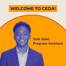 Please join us in welcoming Nick Aimé to Team CEDA! Nicholas Aimé has  performed research